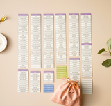 Planease Meal Planning Fridge Magnets