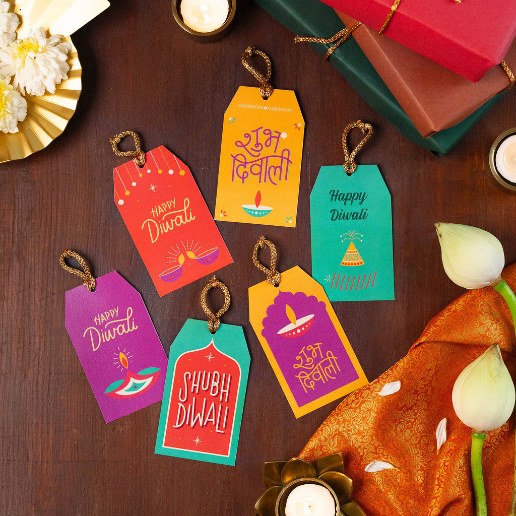 Personalised Diwali / Divali / Sal Mubarak Celebration Kraft X 35 Gift  Present Stickers - Etsy