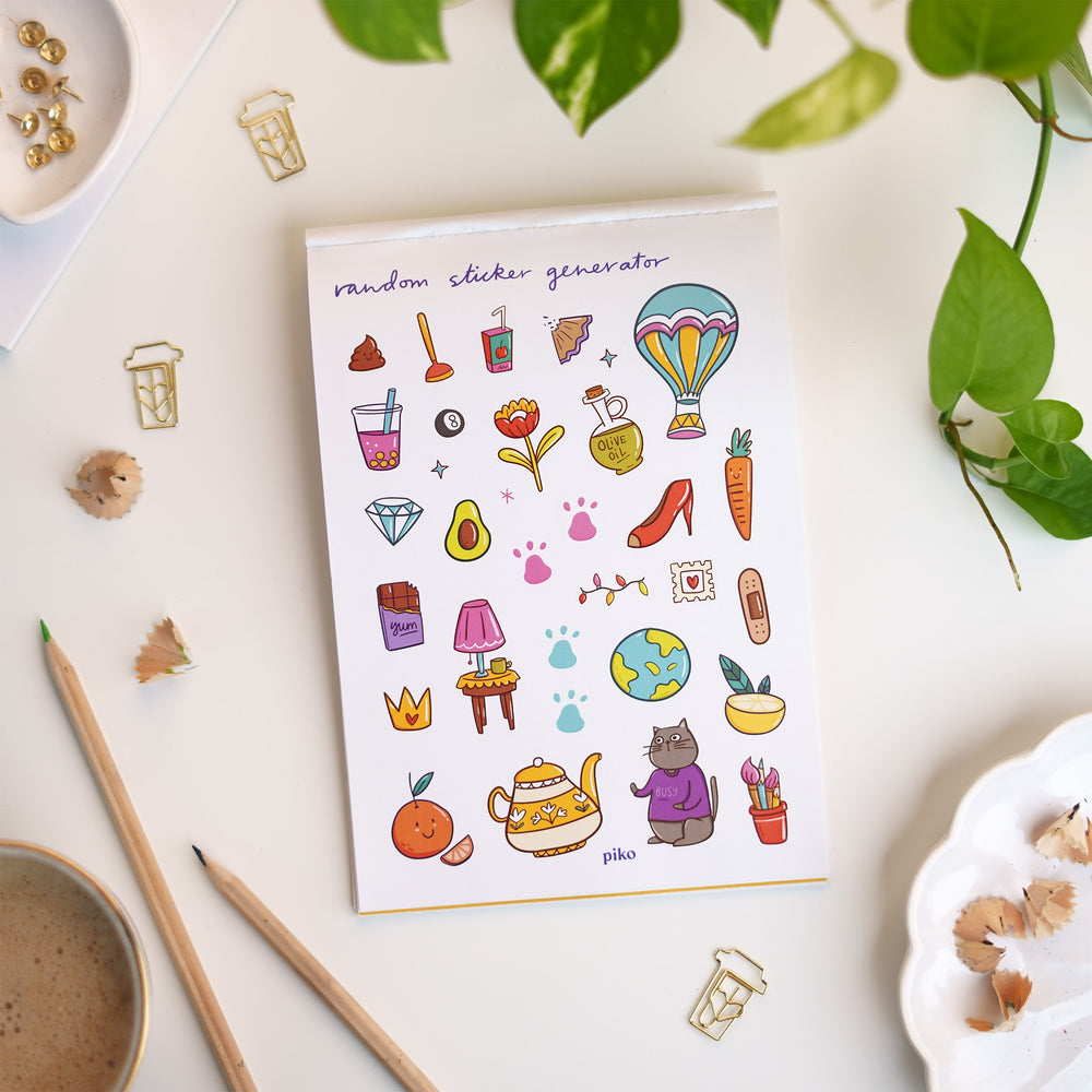 Productivity & Fun Sticker Book – House of Objects